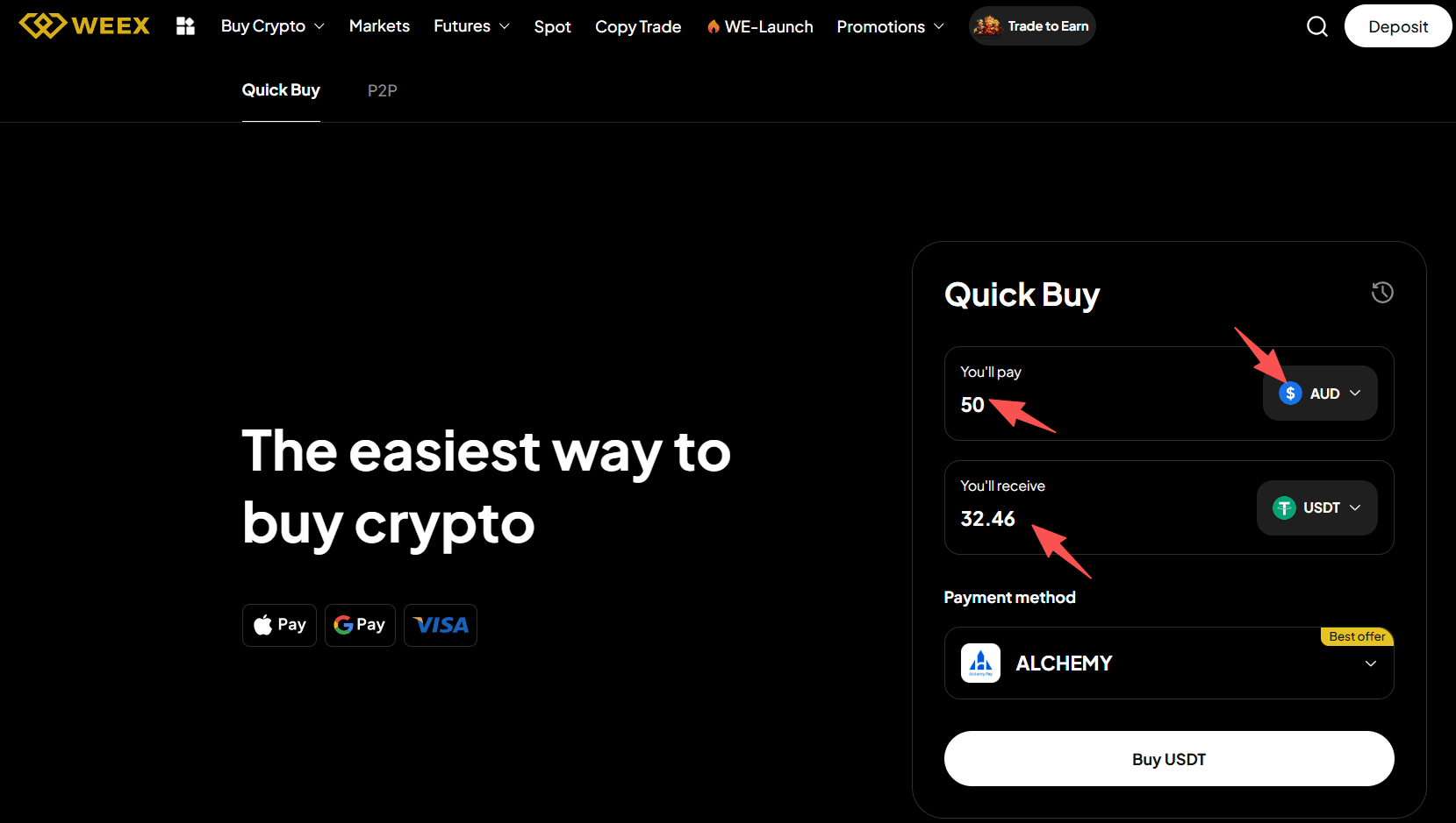 What is WEEX OTC and How to Buy USDT with AUD on WEEX OTC?