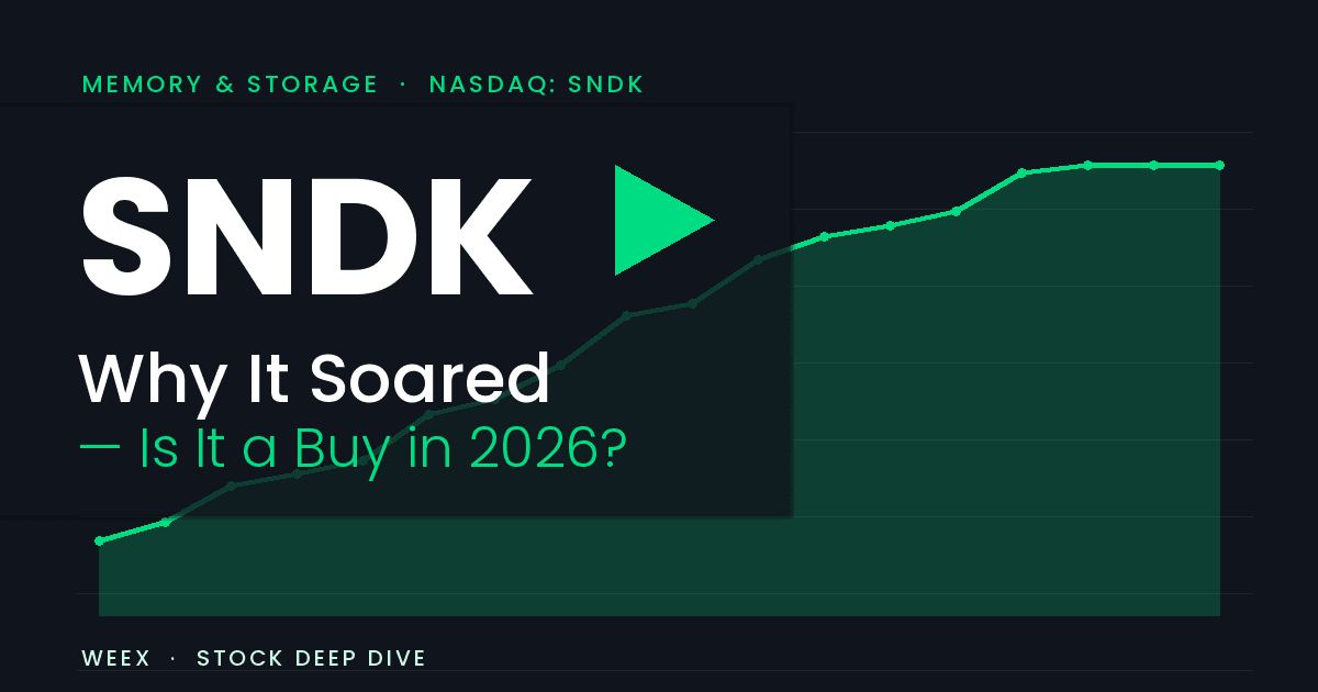 سهم SanDisk (SNDK): لماذا ارتفع وهل هو شراء جيد في 2026؟