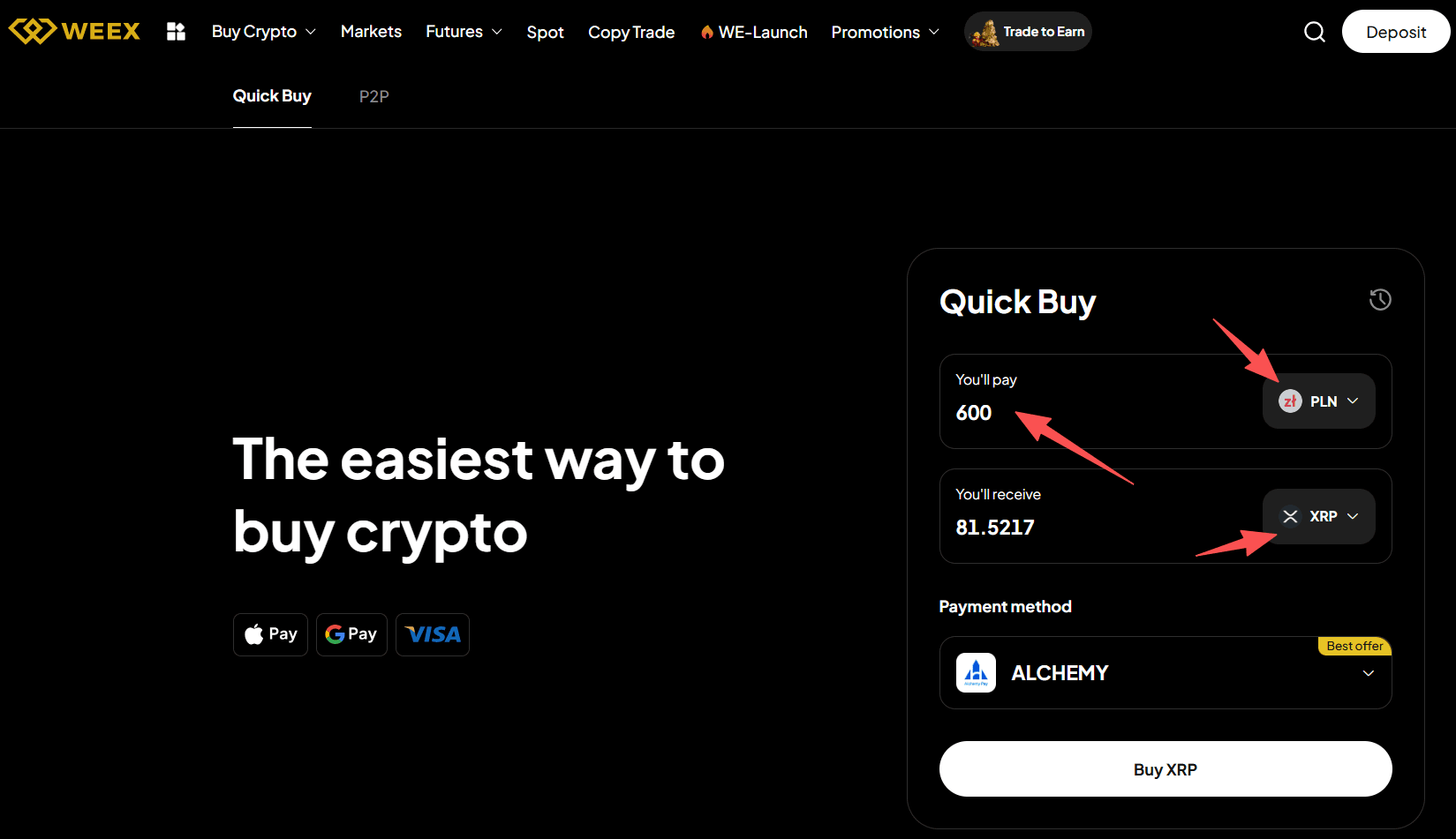 ما هو WEEX OTC وكيف يمكن شراء XRP باستخدام PLN على WEEX OTC؟