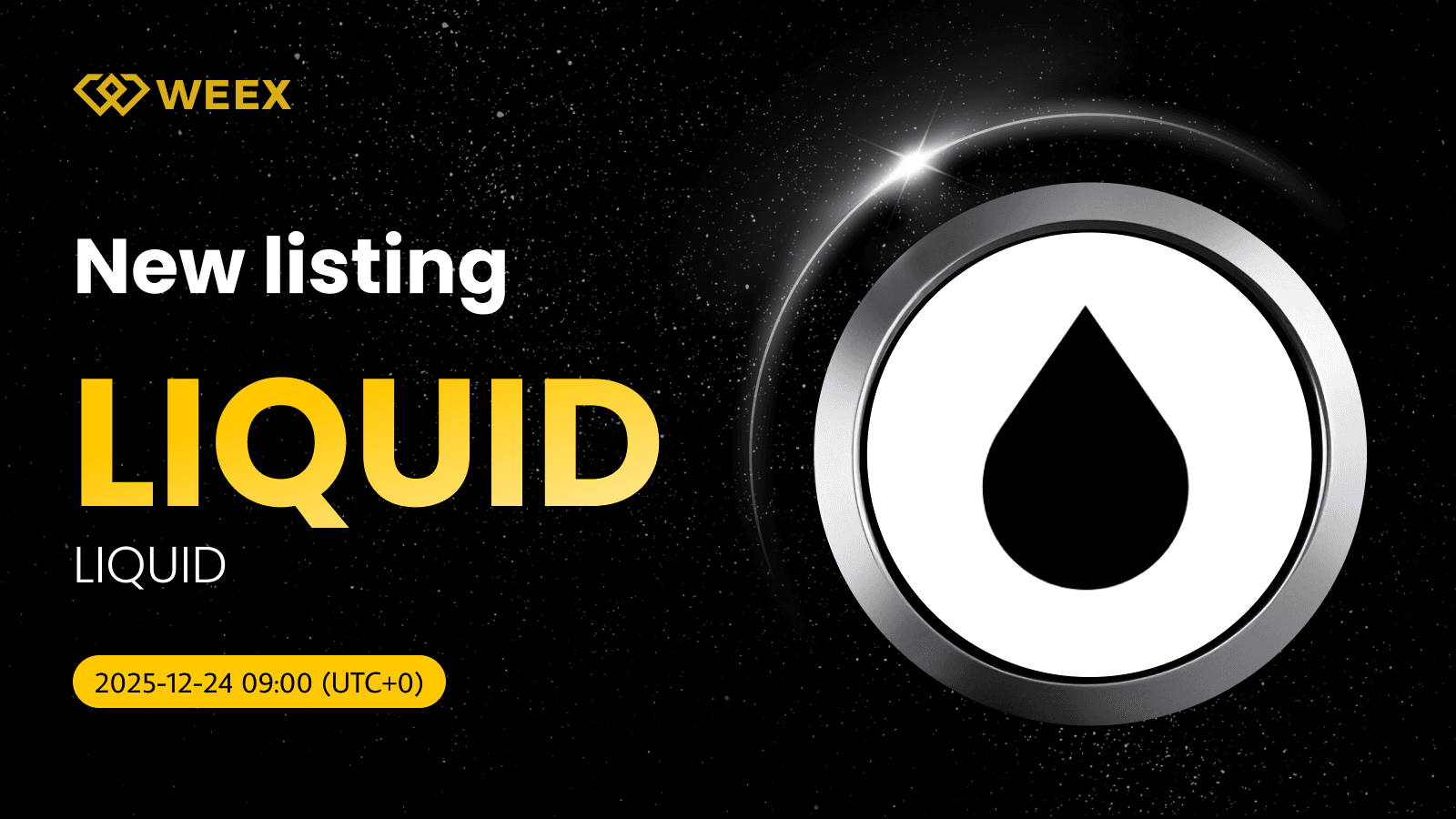إدراج زوج LIQUID USDT: تداول عملة LIQUID على منصة WEEX الفورية