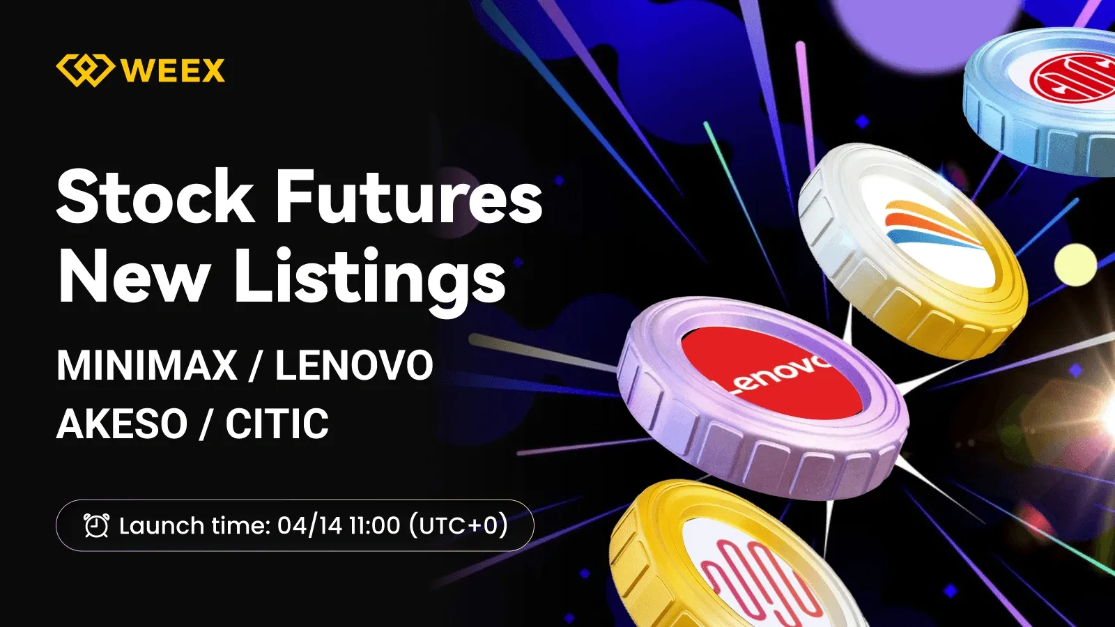 قوائم العقود الآجلة WEEX لأسهم LENOVO USDT والأسهم الأمريكية