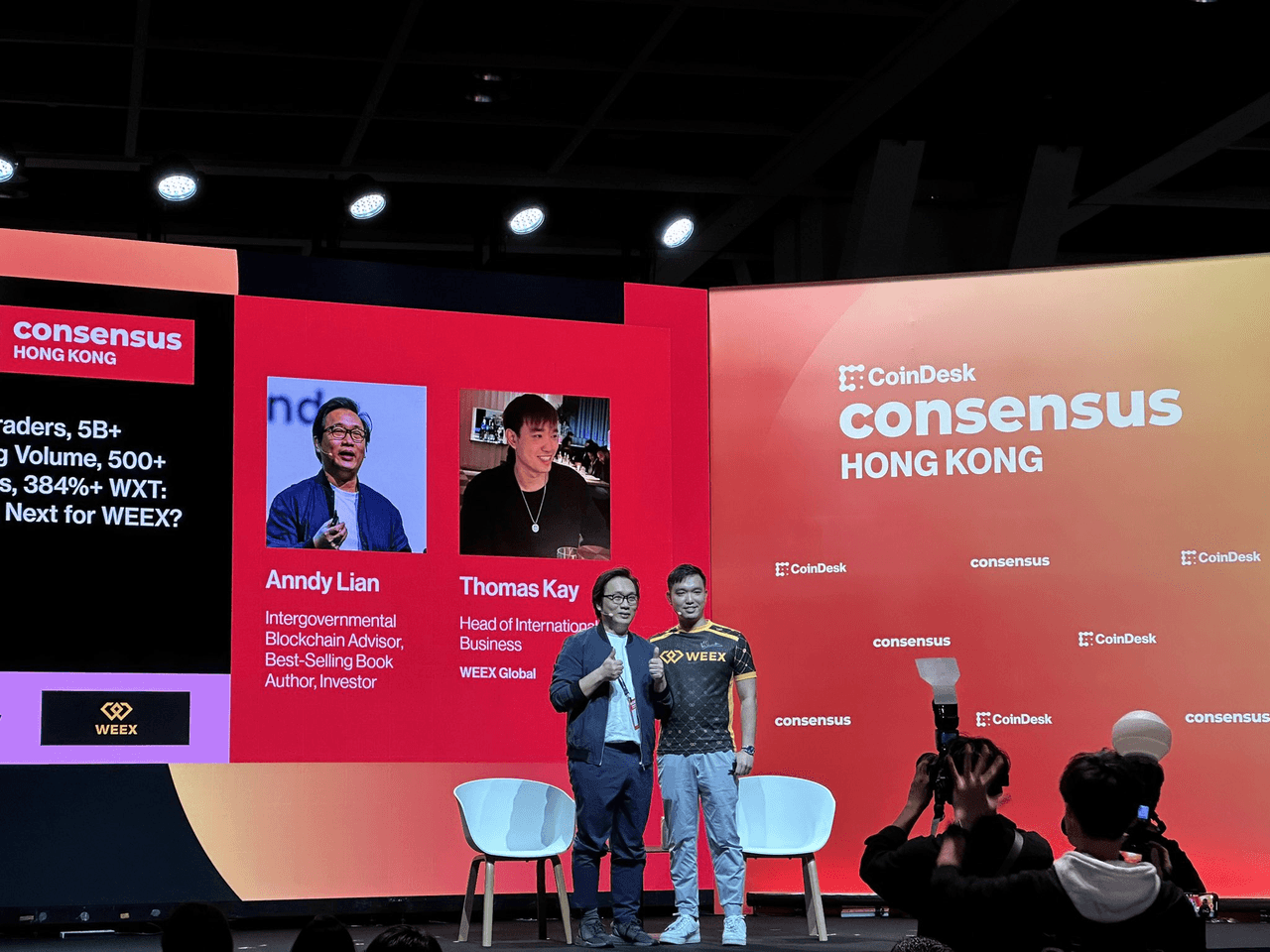 WEEX في مؤتمر Consensus Hong Kong 2025