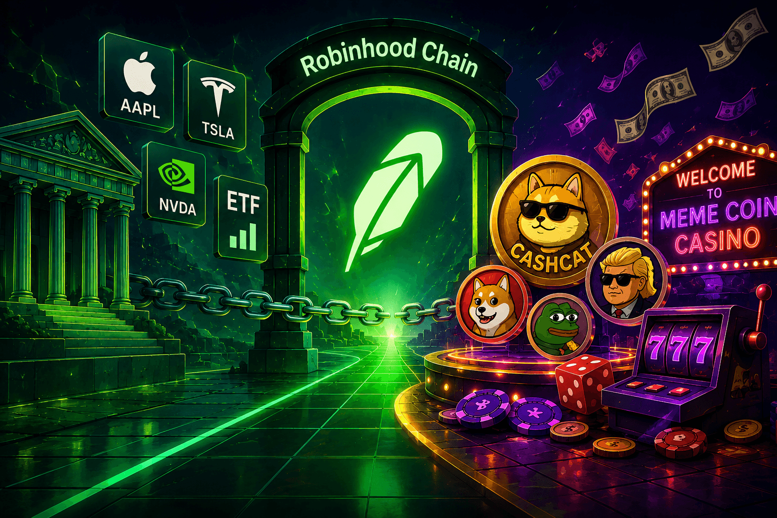 Robinhood Built a Chain for Tokenized Stocks: Did It Just Become a Meme Coin Casino?