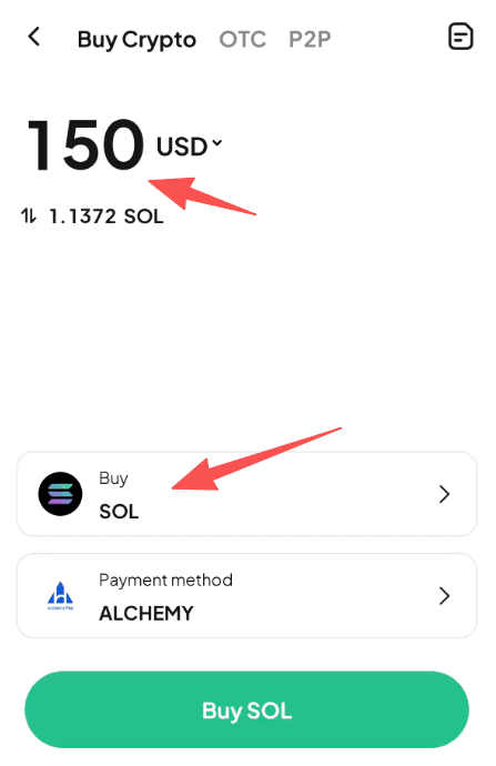 الخطوة 2: كيفية شراء أسهم شركة سول بالدولار الأمريكي في سوق التداول خارج البورصة (WEEX OTC)؟ إصدار التطبيق