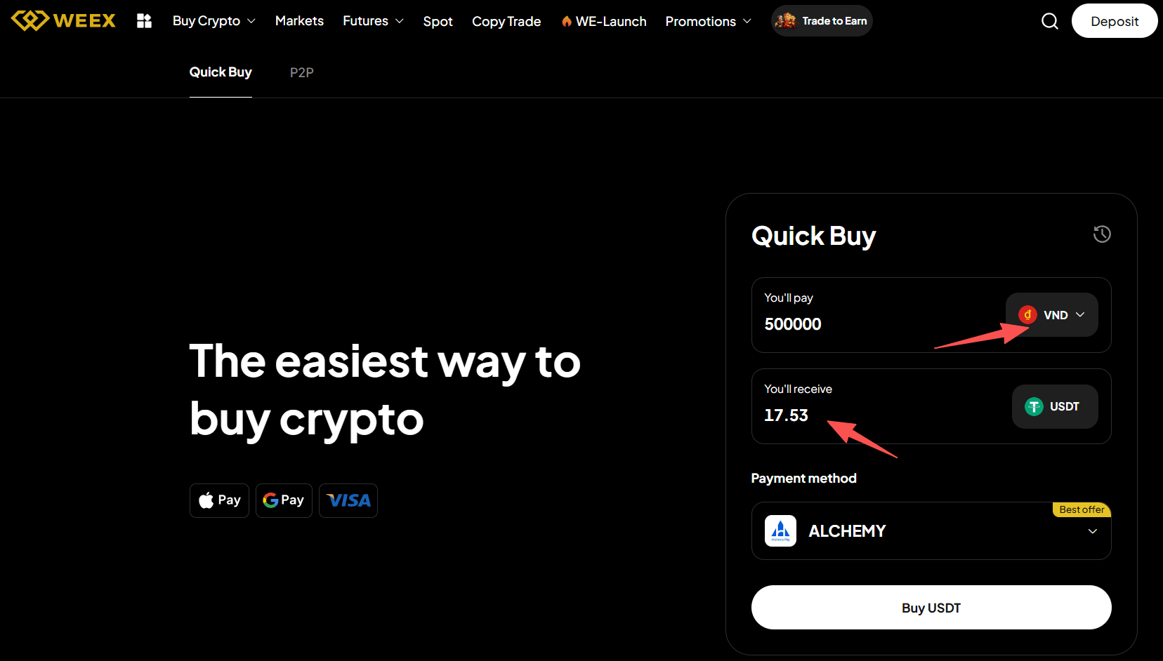 What is WEEX OTC and How to Buy USDT with VND on WEEX OTC?