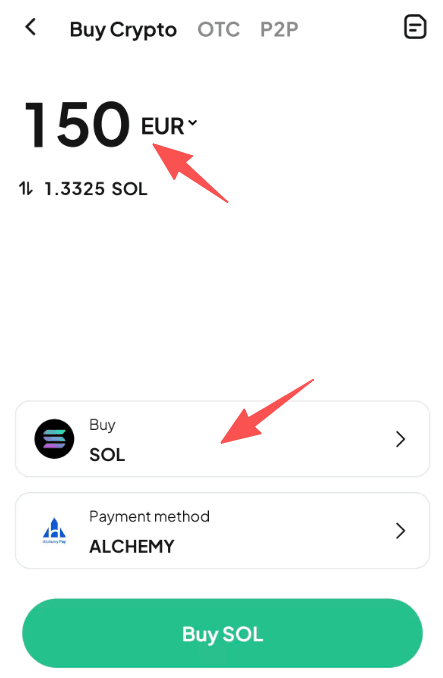 الخطوة الثانية: كيف تشتري عملة SOL باليورو على منصة WEEX؟ إصدار التطبيق