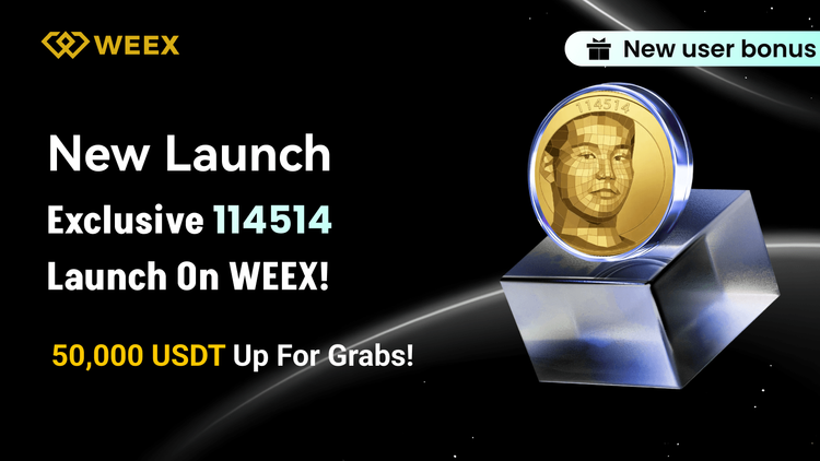 114514 Token World Premiere en WEEX: Únete al evento Airdrop 50,000 USDT