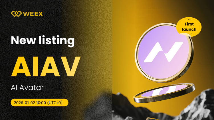 Par USDT AIAV Disponible en WEEX Spot: Avatar de IA (AIAV) Coin Listed