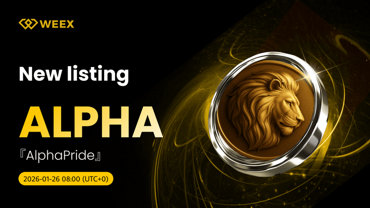 AlphaPride (ALPHA) Coin listado en WEEX Spot con el par de trading ALPHA USDT