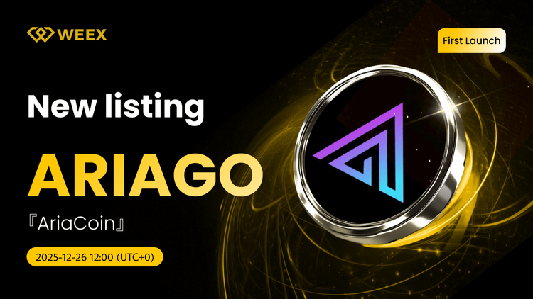 Trade ARIAGO USDT: AriaCoin (ARIAGO) Listado en WEEX Spot