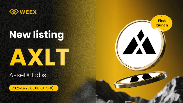 AXLT USDT Listado en WEEX: Trade AssetX Labs Coin