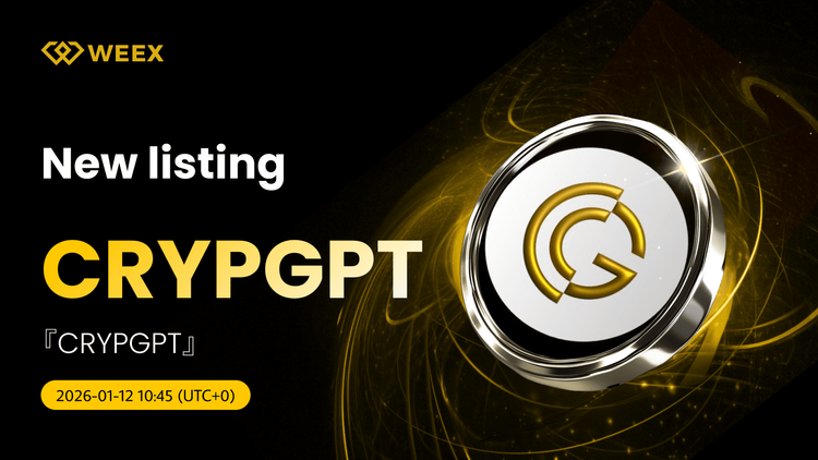 CRYPGPT Par USDT: Moneda CrypGPT listada en WEEX Spot