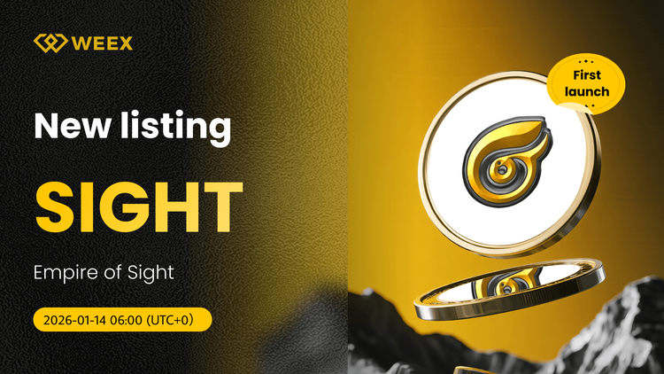 SIGHT USDT: La moneda Empire of Sight (SIGHT) listada en WEEX Spot