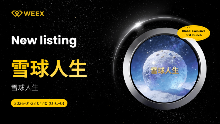 Primer lanzamiento mundial: Opere 雪球人生 USDT en WEEX