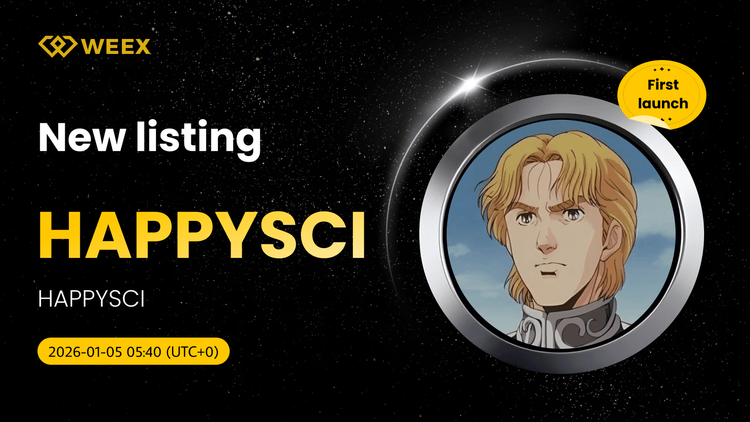 HAPPYSCI USDT Nuevo listado en WEEX Spot