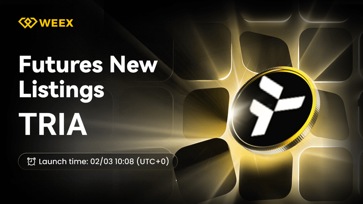 تم إدراج TRIA USDT على WEEX: تداول عقود ترية الآن