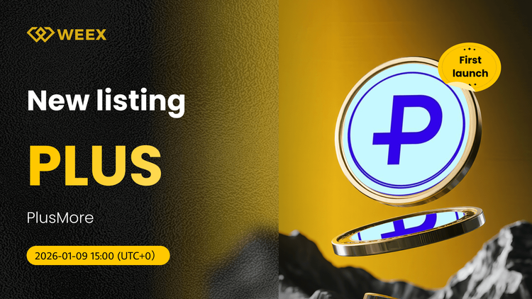 PLUS USDT Trading Live: PlusMás (PLUS) Moneda en WEEX Spot