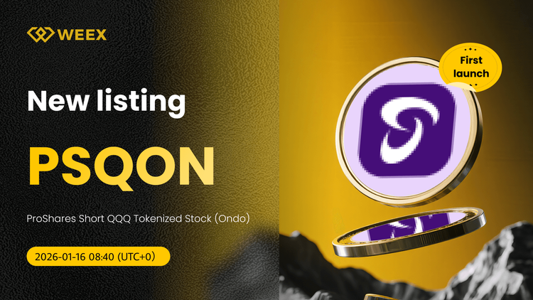PSQON USDT Comercio en Vivo: ProShares Short QQQ Moneda en WEEX Spot