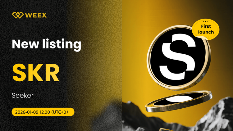 SKR USDT ya disponible: Moneda de Buscador Cotizada en WEEX Spot