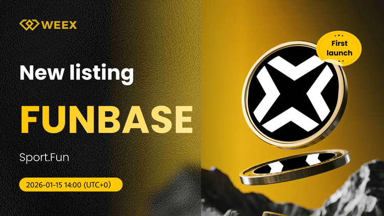 FUNBASE USDT: La moneda Sport.Fun ya está disponible en WEEX Spot