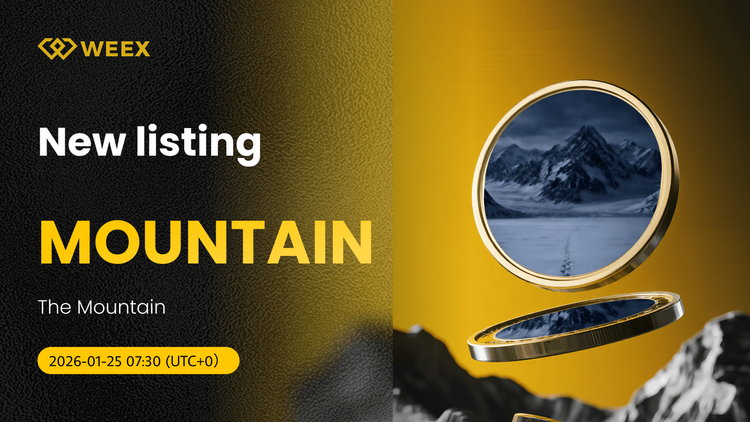 La moneda Mountain se lista en WEEX con el par de spot MOUNTAIN USDT