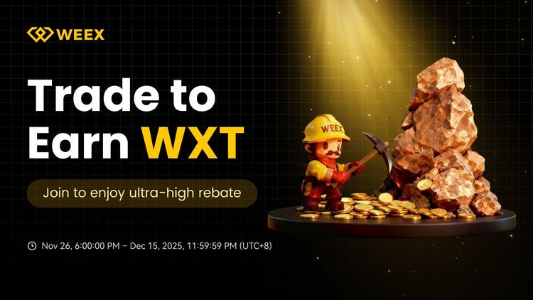 WEEX تكشف النقاب عن التجارة لتحقيق الربح: خصم فوري يصل إلى 30% + استرداد 2 مليون دولار أمريكي من WXT