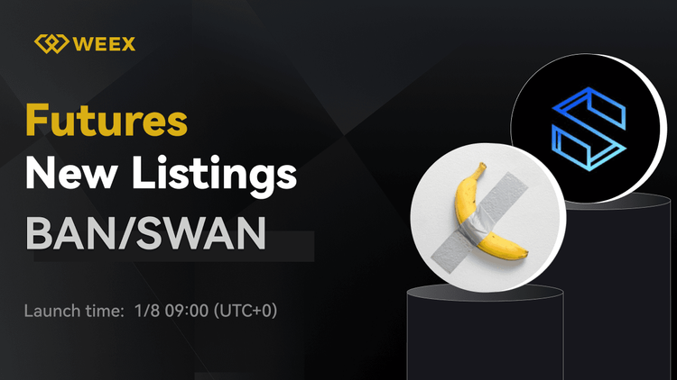 WEEX تعلن عن إدراج Swan Chain (SWAN) وفتح تداول SWAN USDT