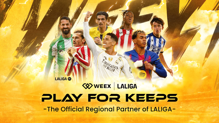 WEEX × LALIGA شريكان لنقل الانضباط الاحترافي من كرة القدم إلى تداول العملات المشفرة
