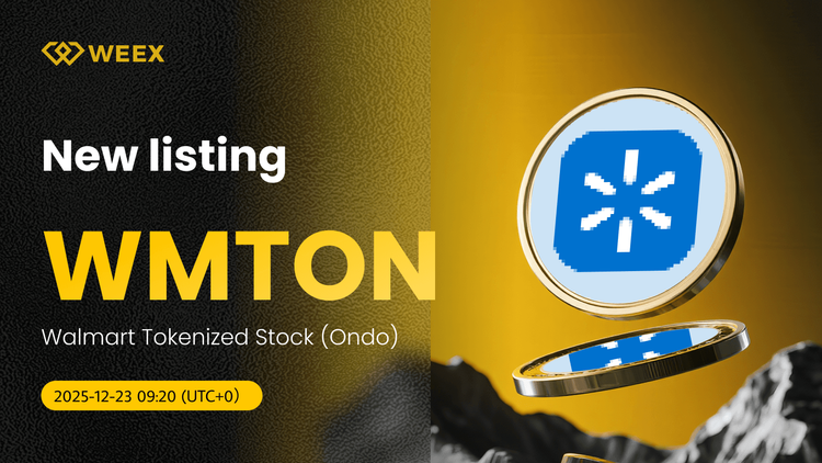 WMTON USDT Listado en WEEX: Comprar acciones tokenizadas de Walmart