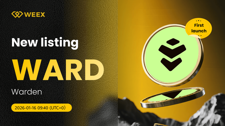 Operar con WARD USDT: La moneda Warden (WARD) cotiza en WEEX Spot