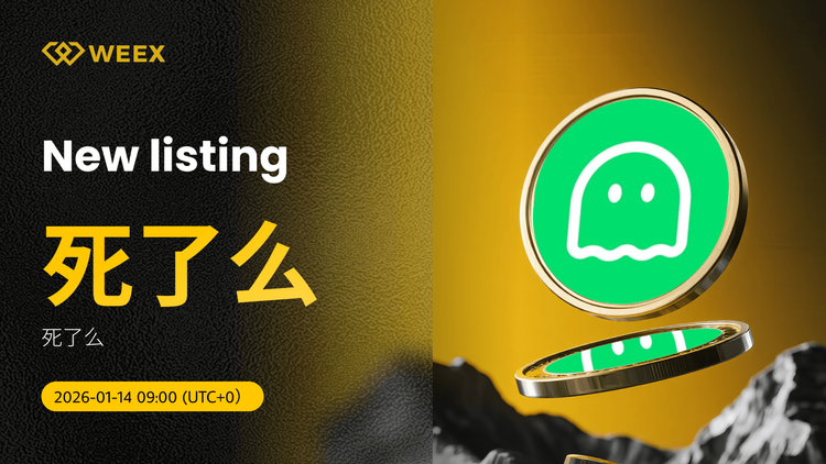 Opere 死了么 USDT en WEEX Spot: 死了么 Coin Listed